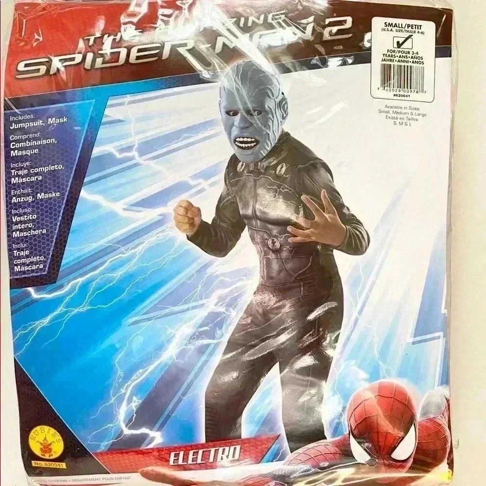 COPY - Spider-man 2 electro Halloween costume